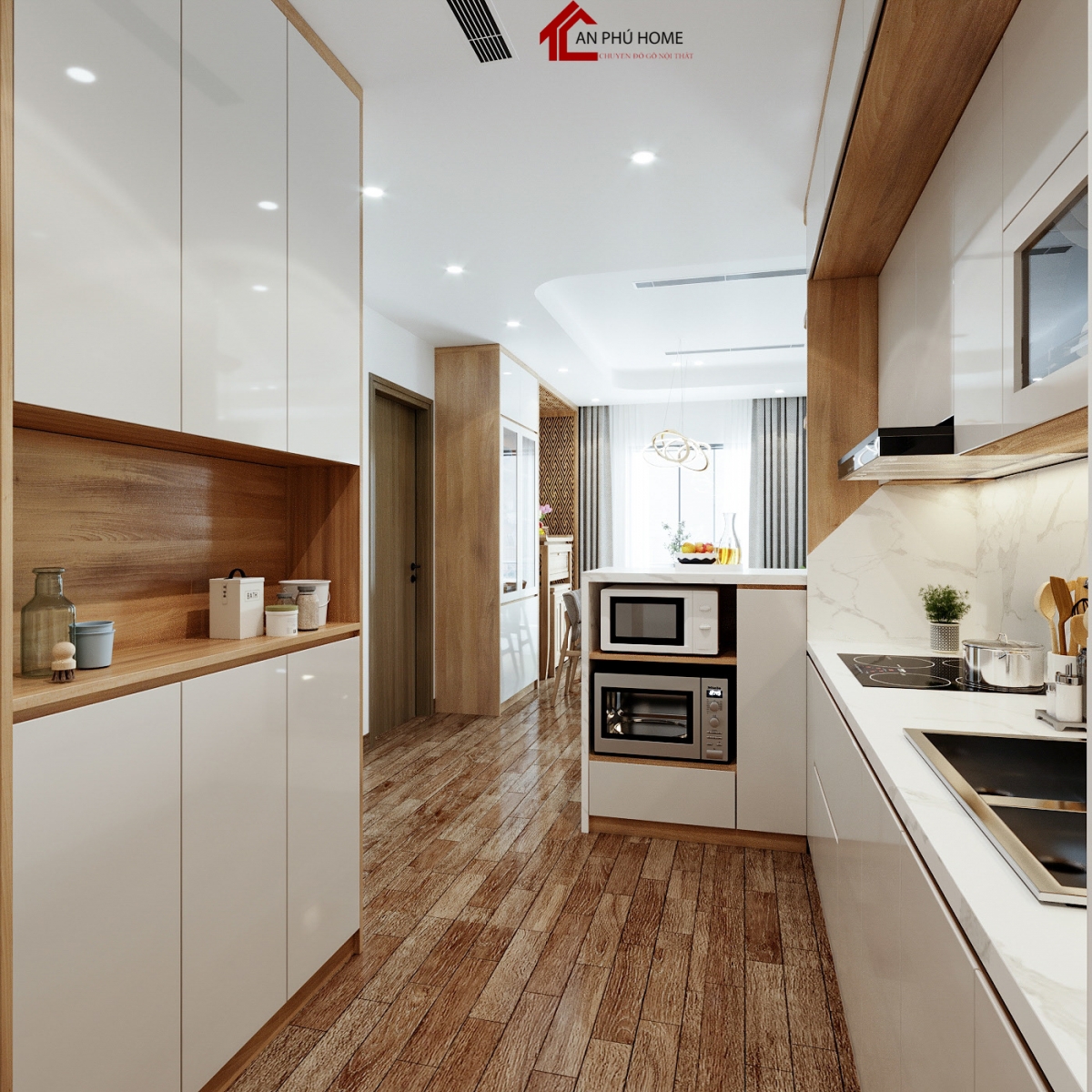 thiết kế thi công tủ bếp trọn gói tphcm